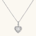 Heart of Light Moissanite Necklace