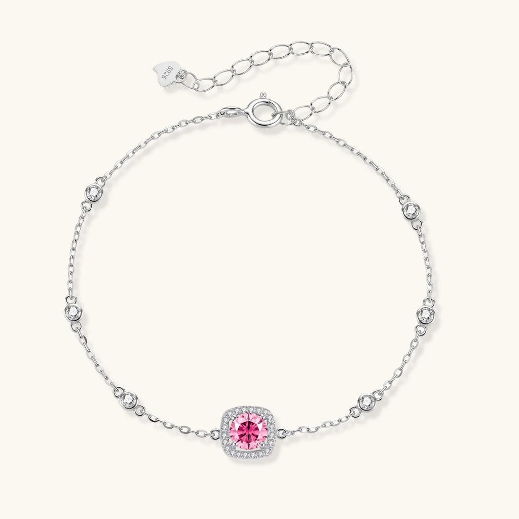 Blush Dreams Moissanite Bracelet