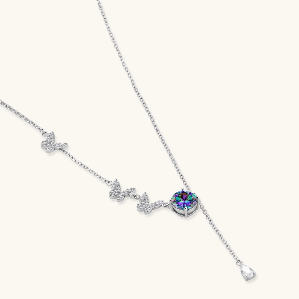 Butterfly Dreams Moissanite Necklace