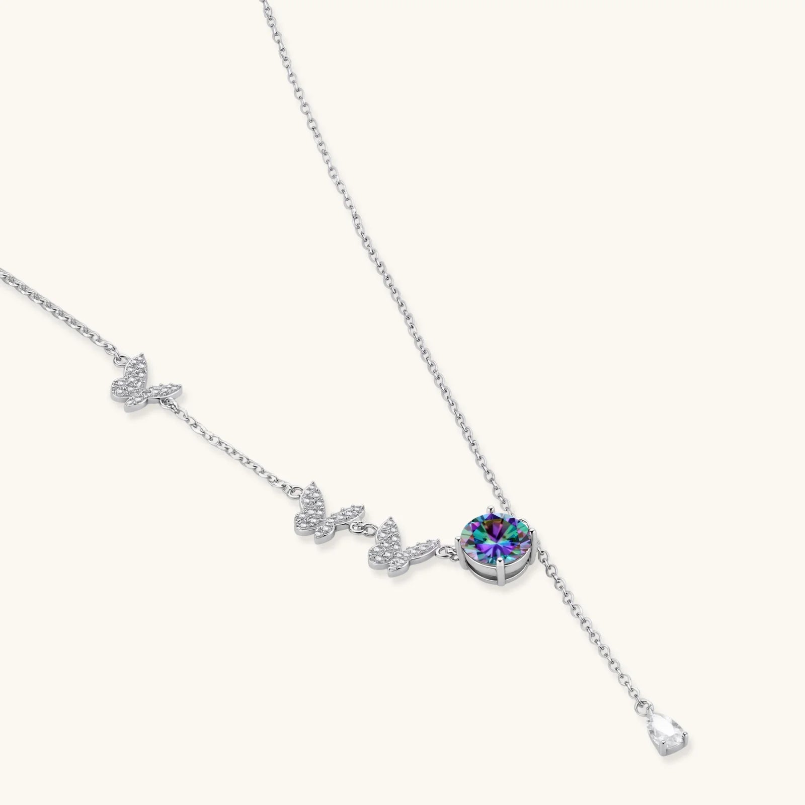 Butterfly Dreams Moissanite Necklace