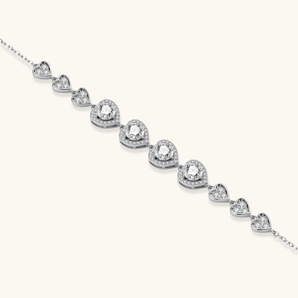 Heart Symphony Moissanite Set