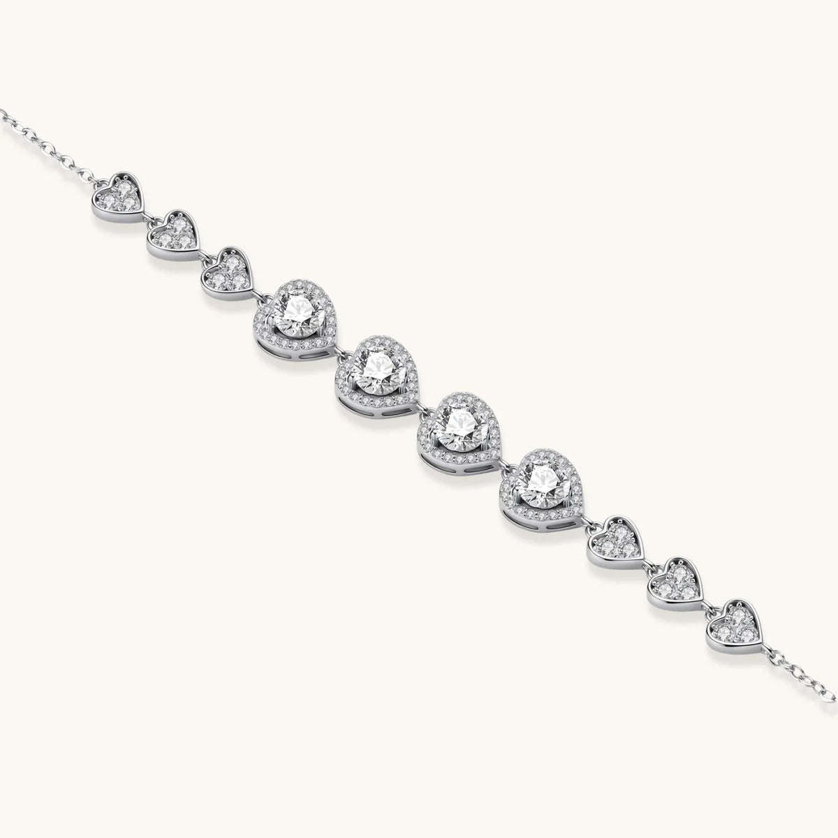 Heart Symphony Moissanite Set