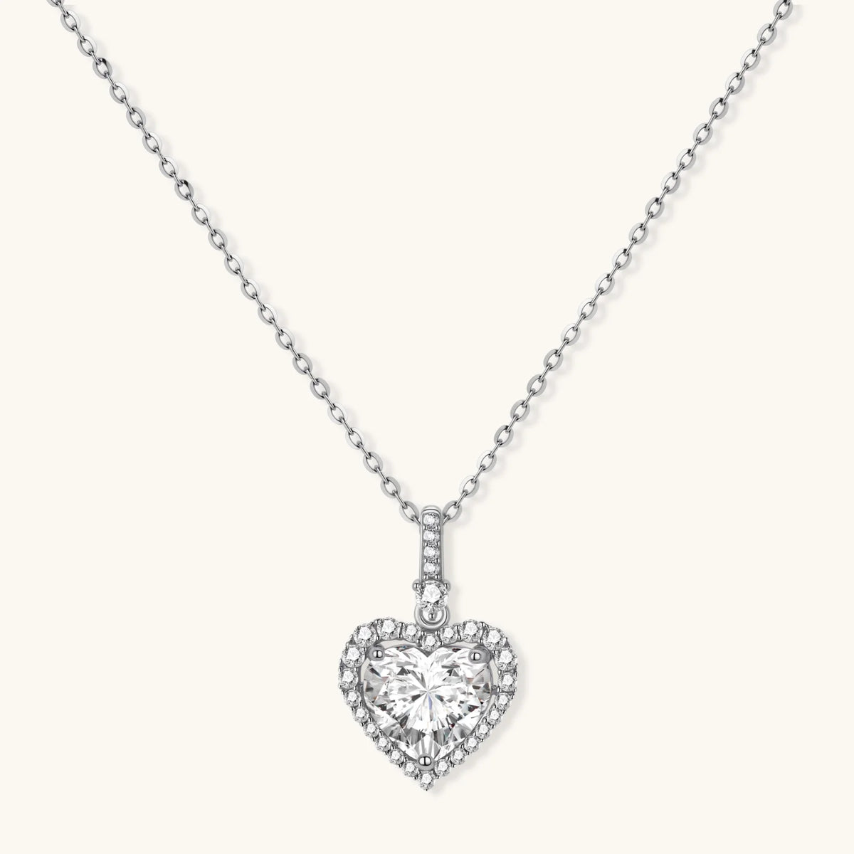 Heart Symphony Moissanite Set