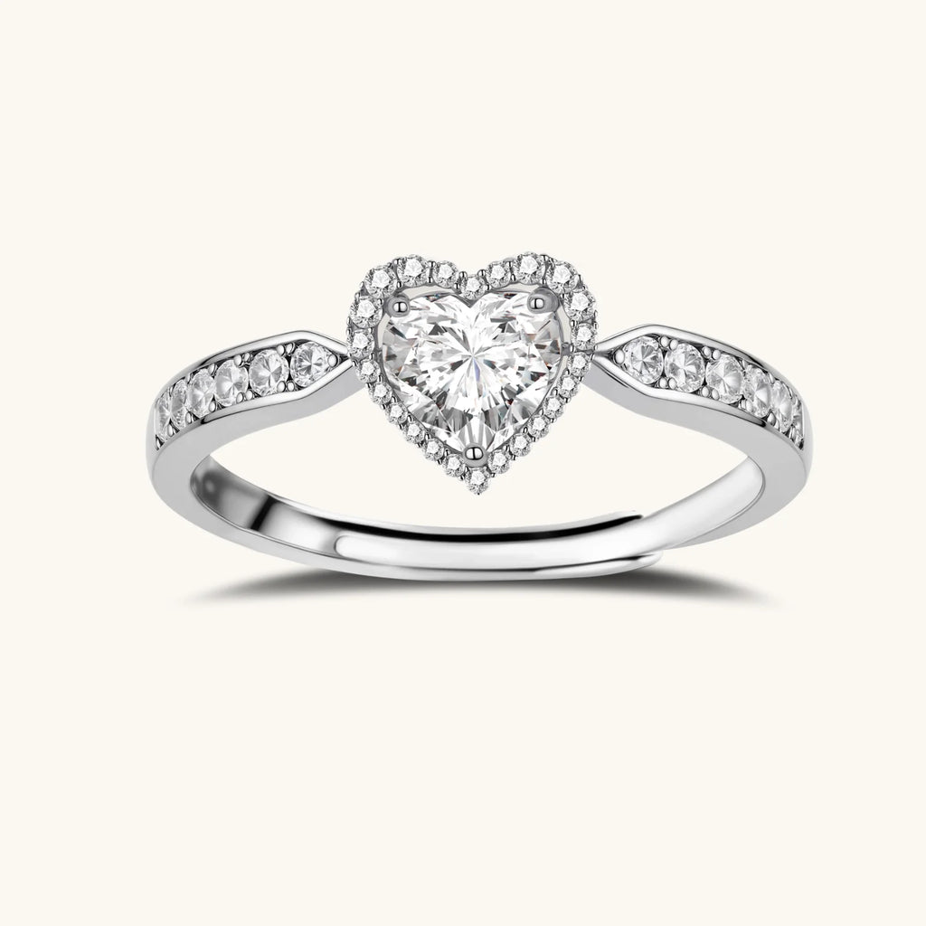 Heart Symphony Moissanite Set