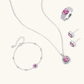 Blush Dreams Moissanite Set