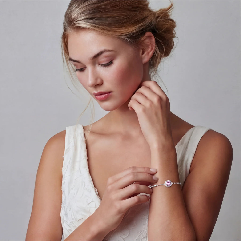 Blush Dreams Moissanite Set