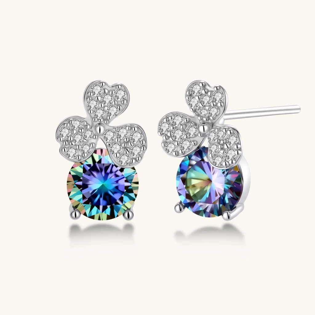 Lucky Clover Moissanite Set