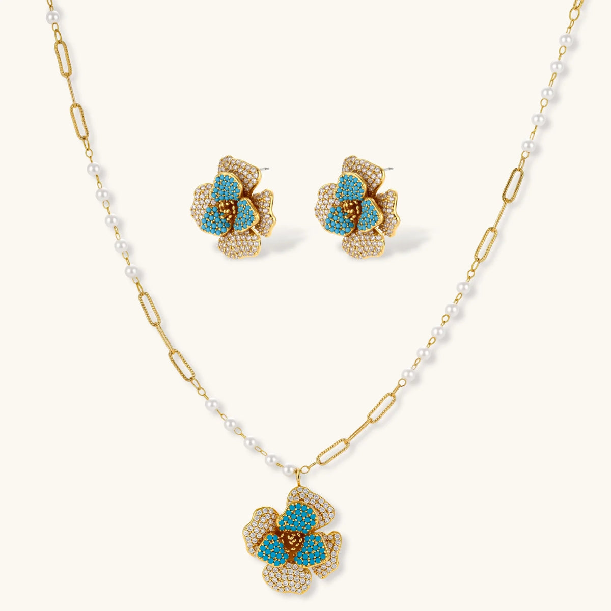 Blooming Sapphire Set