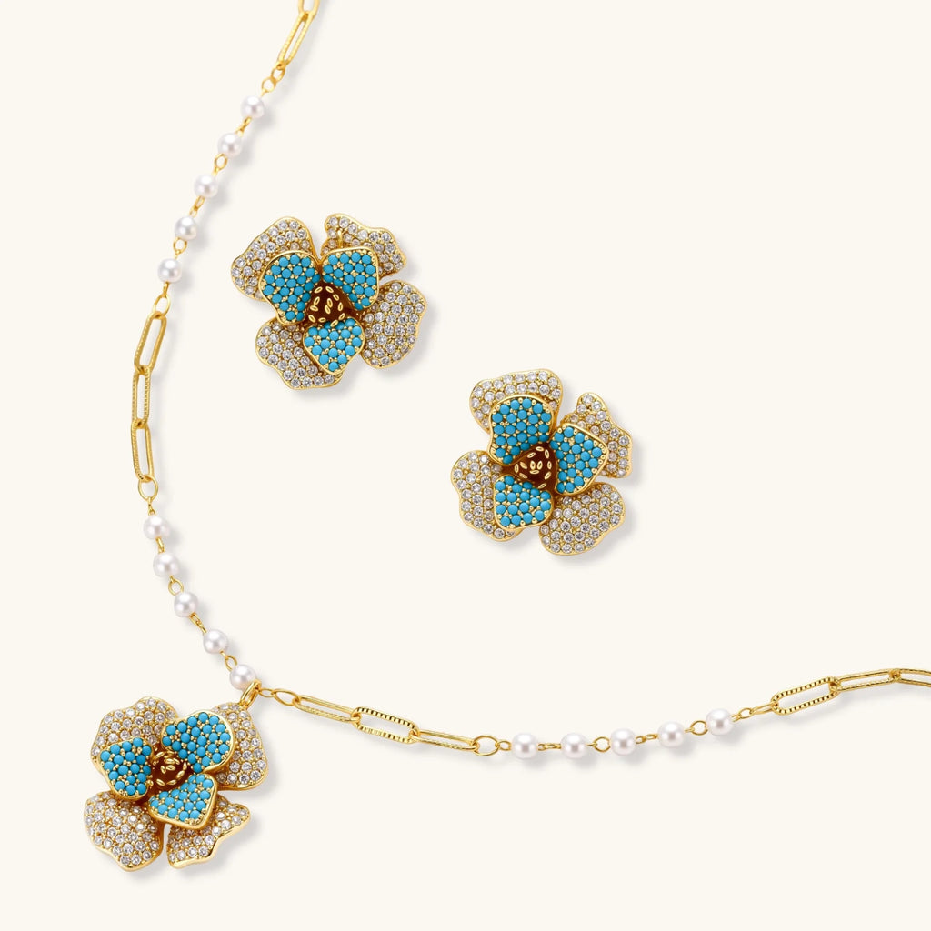 Blooming Sapphire Set