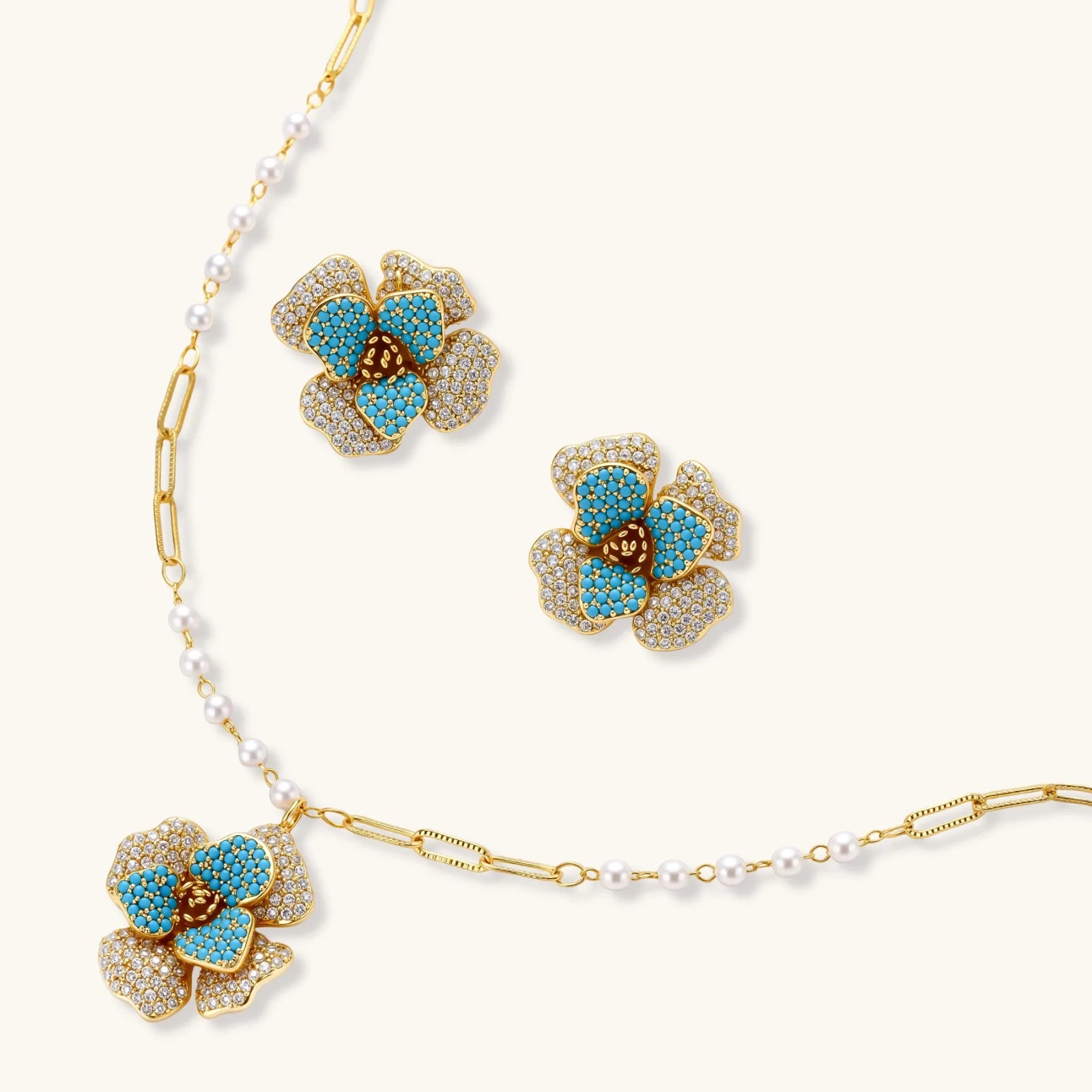 Blooming Sapphire Set