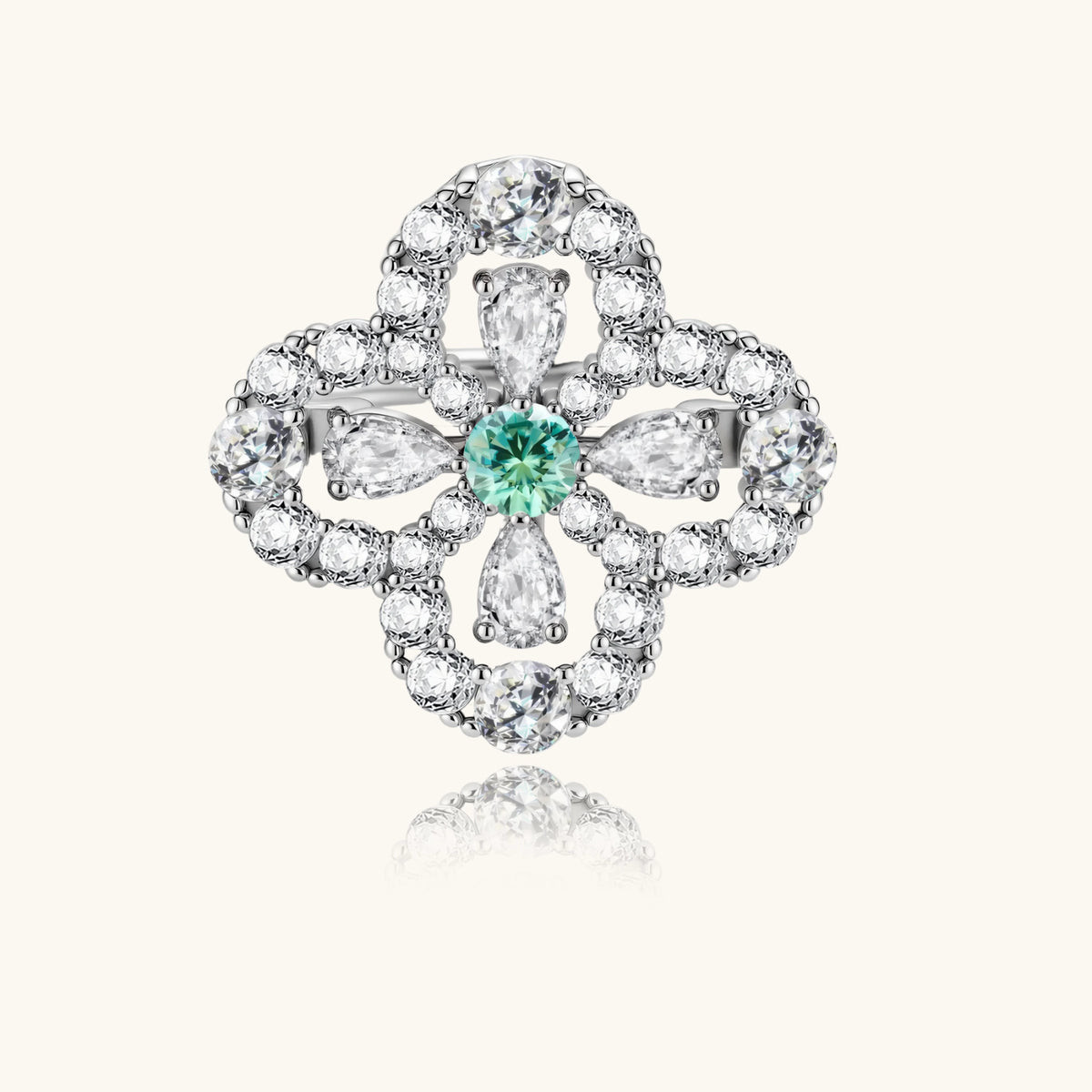 Lucky Charm Clover Ring