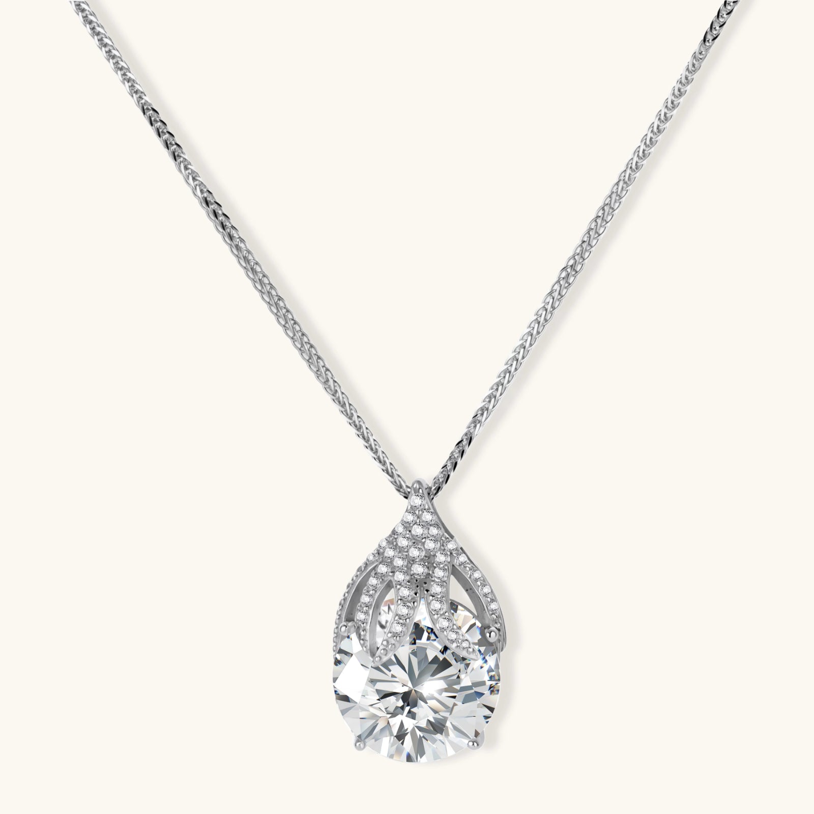 Teardrop Brilliance Necklace