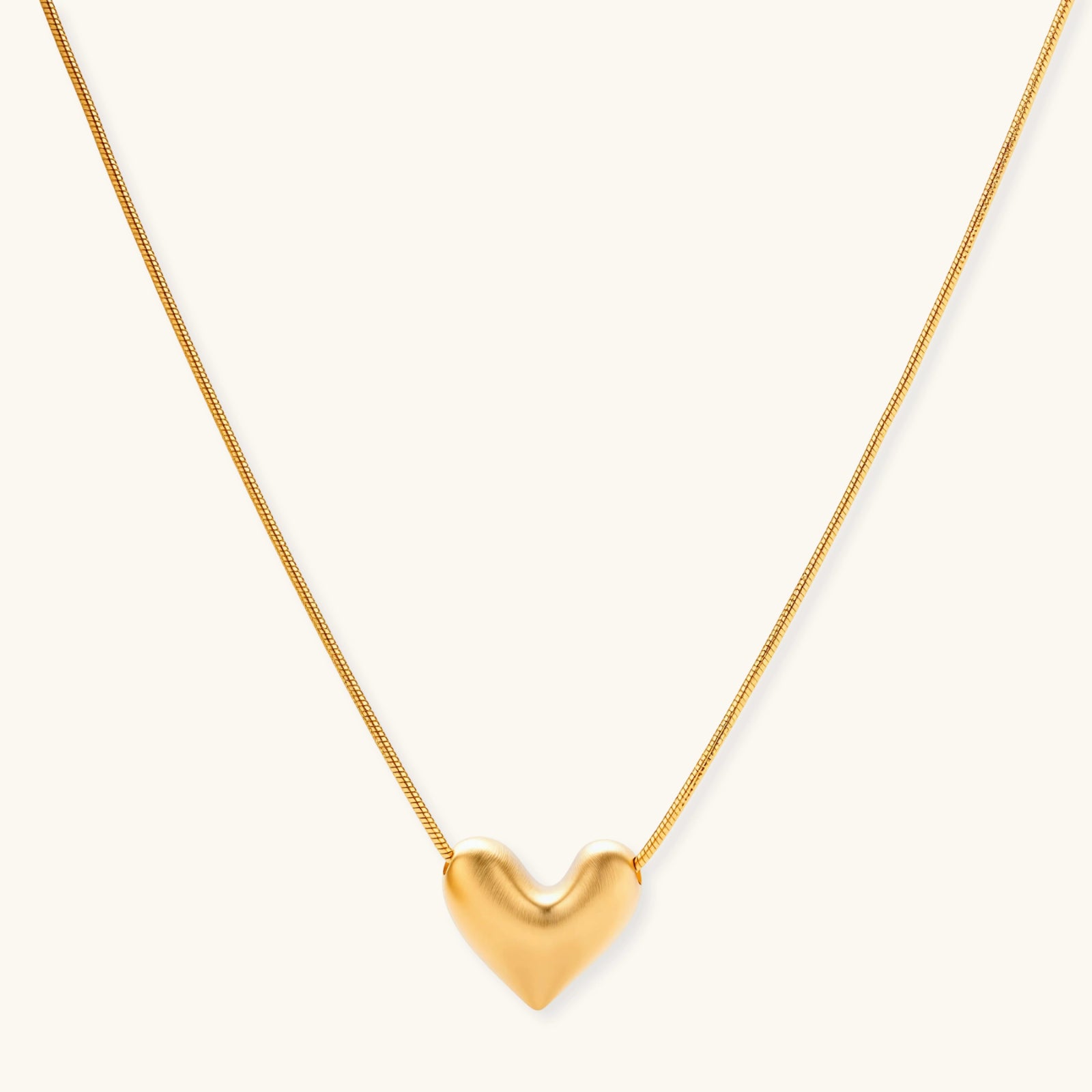 Golden Heart Necklace