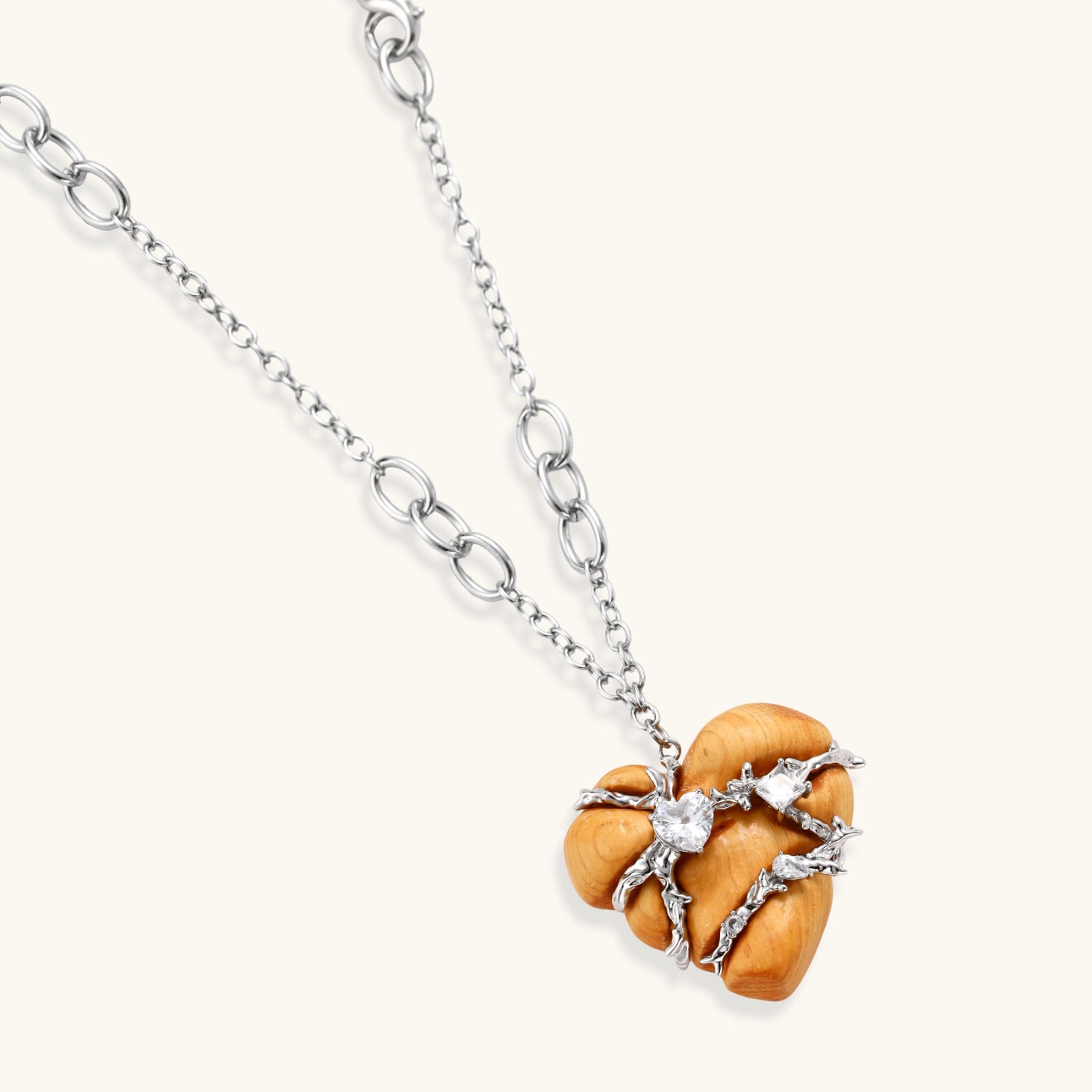 Heartwood Embrace Necklace