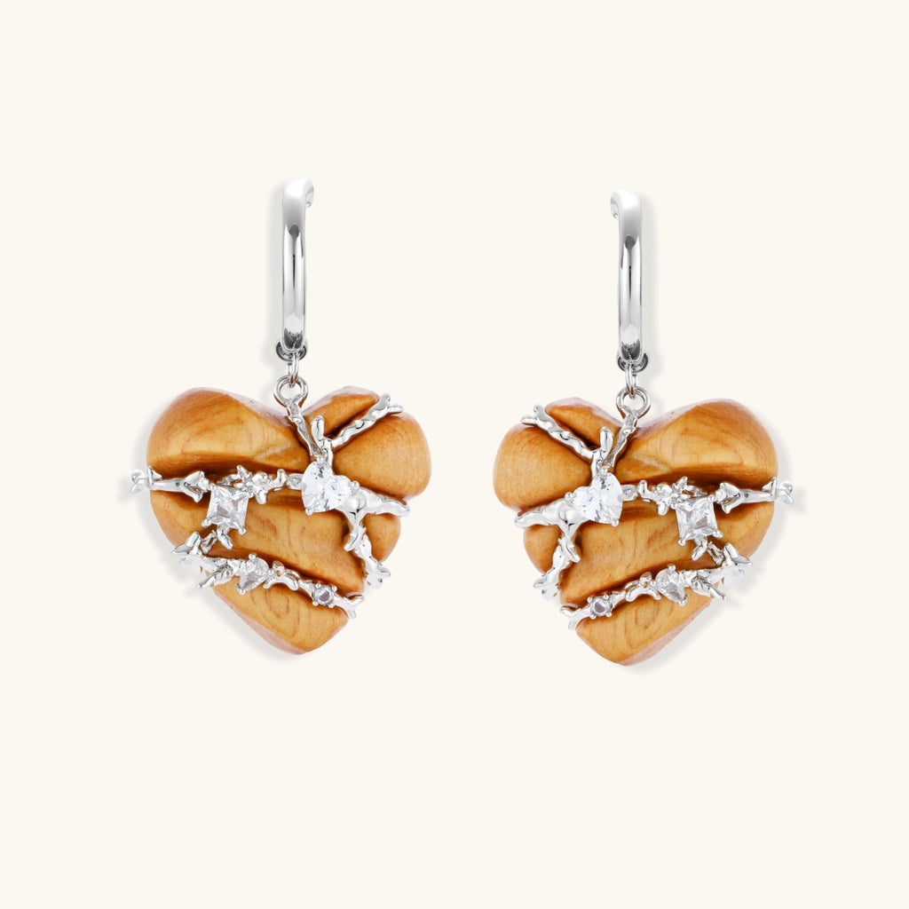 Thorned Heart Earrings