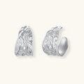 Embossed Floral Hoops