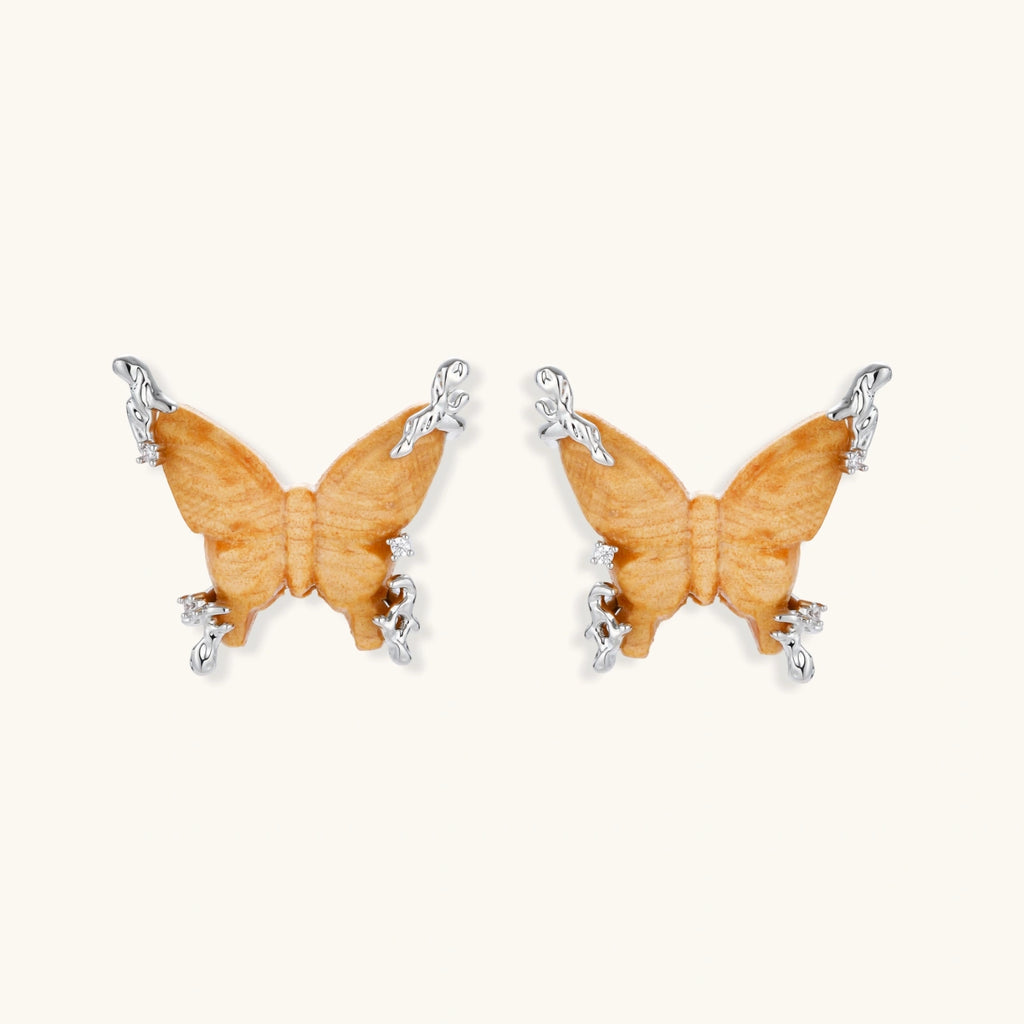 Metamorphosis Wing Earrings