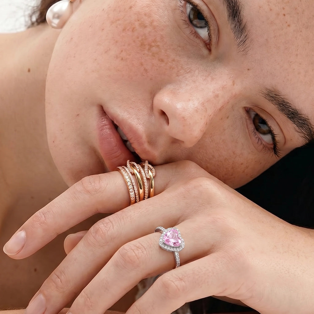 Sweetheart Pink Ring