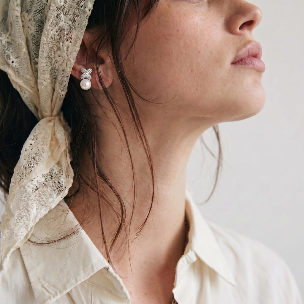 Crystal Bloom Studs