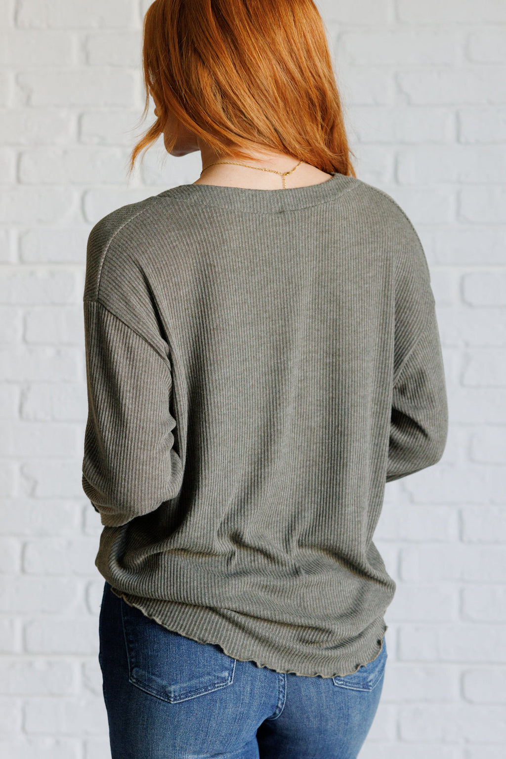 Ribbed Knit Top