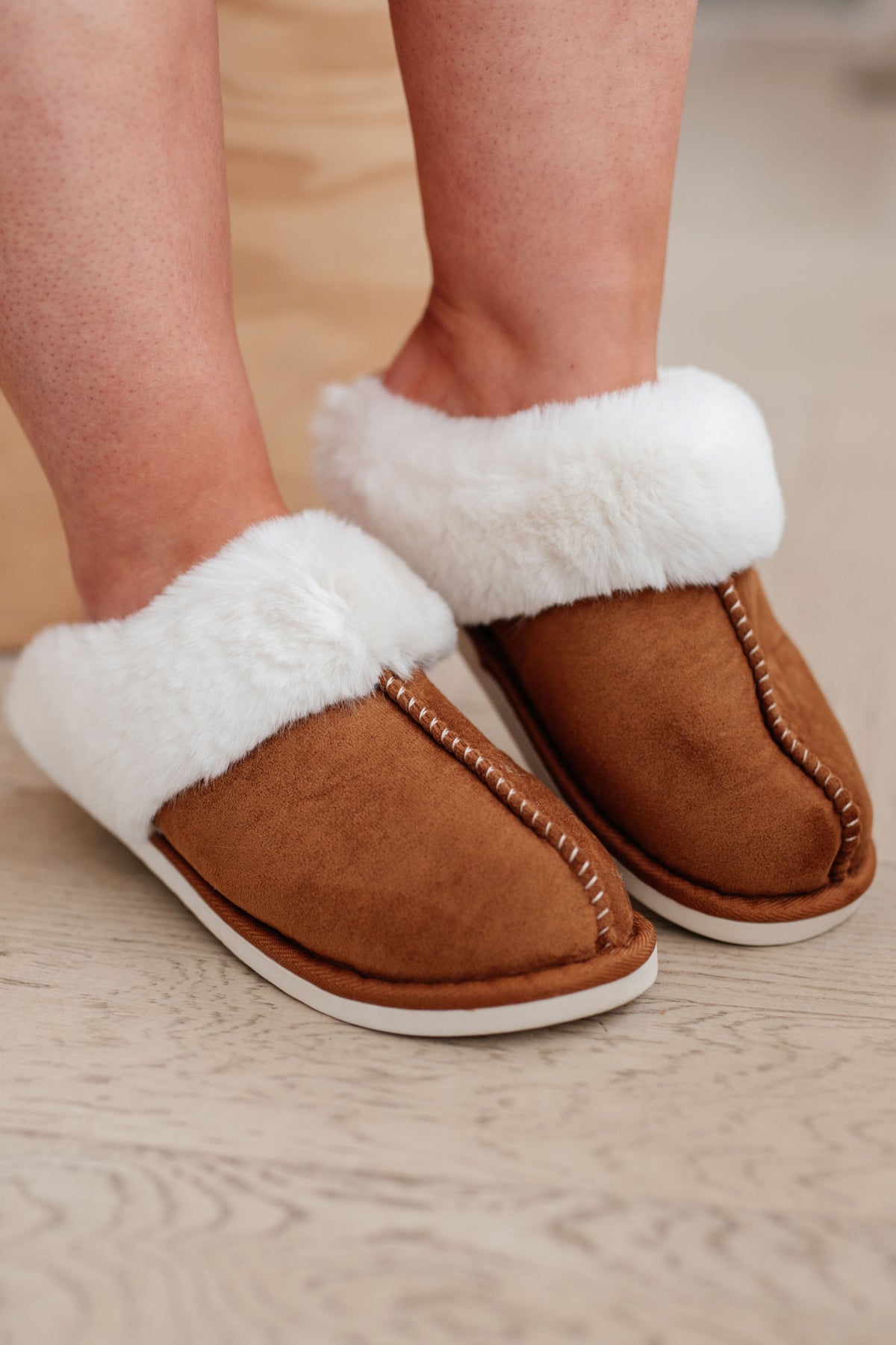 Cozy Faux Fur Mule Slippers