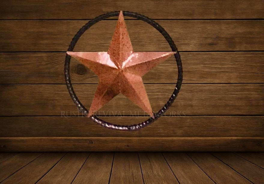 Rustic Texas Star Wall Décor